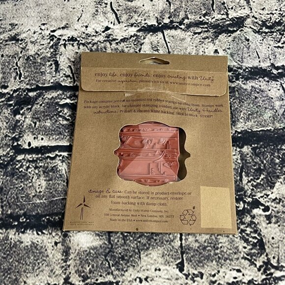 Unity Stamp Company SO & SO LOVE Stamp US-517A Heart Carved Trees - Picture 4 of 8